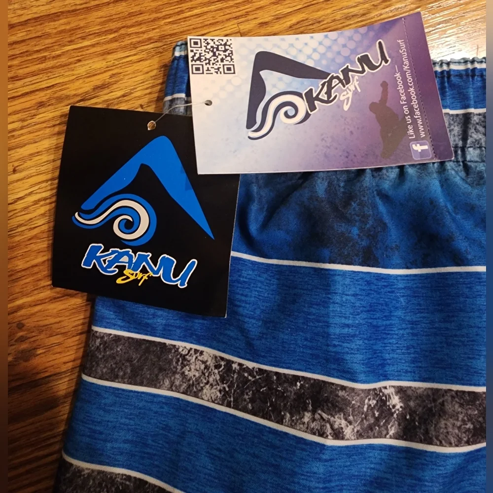 NWT Kanu Surf Men's Swim Trunks Size XXL Kanu Board Shorts